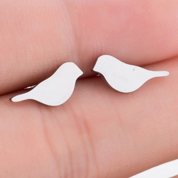 Bird Earrings - Picture 1 of 3